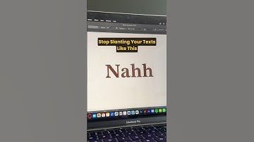 How to slant your texts in Adobe Illustrator 💫 #illustrator #illustratortips #illustratortutorial