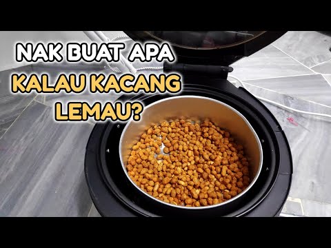 Goreng Kacang Tanah Dalam Air Fryer