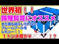 【世界初！まだ紹介されてないフレームプールをレビュー】錦鯉飼育にオススメ！