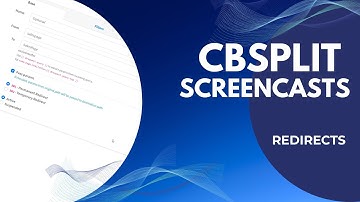 CBSplit Redirects Tutorial: How to Create Smart Redirect Rules Without Code