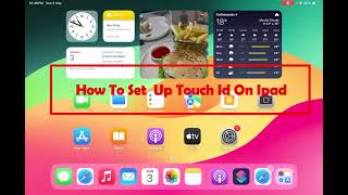 How To Setup Touch Id On Ipad   Guide
