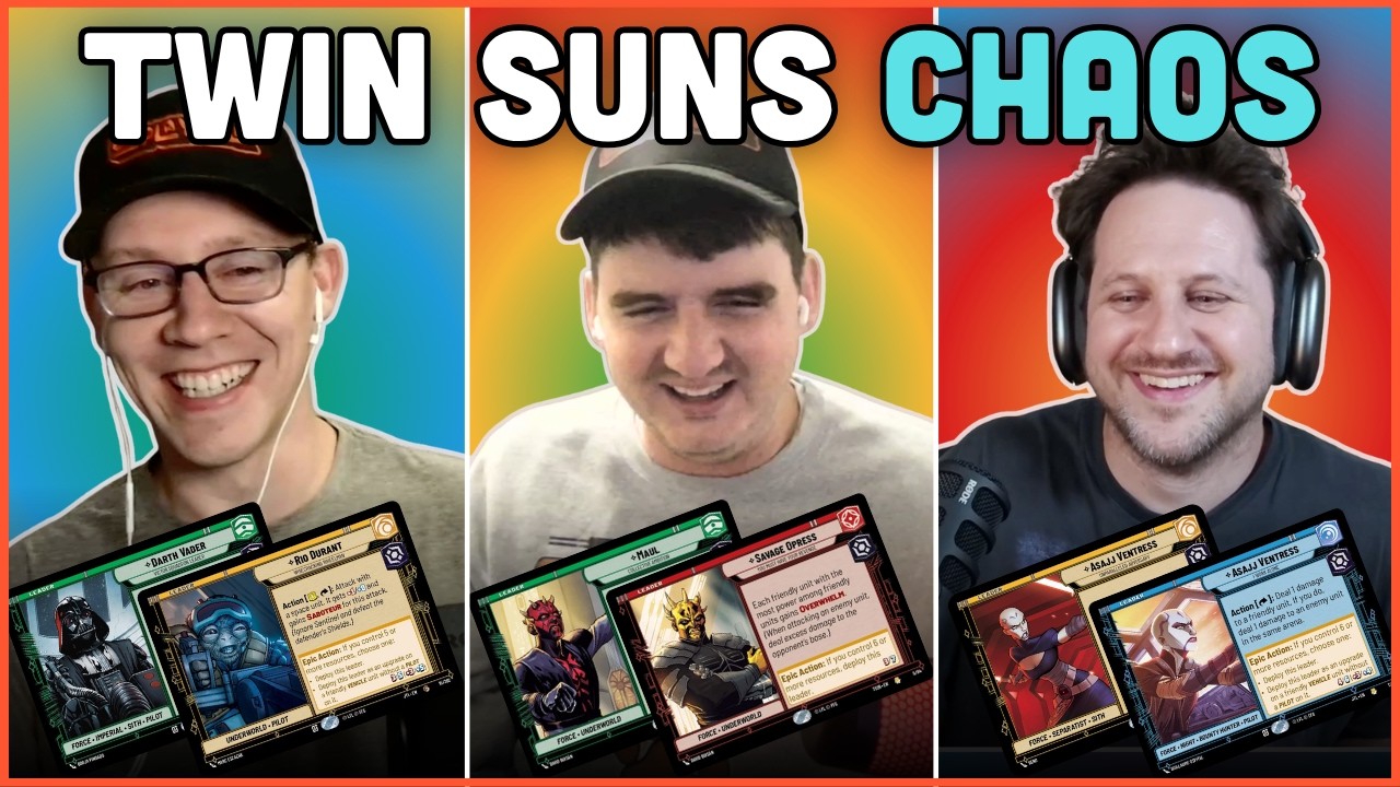 🔆What's The Number One Rule?! Twin Suns Star Wars Unlimited Gameplay