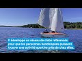 Le cercle de voile de cazaux premire cole de voile handivalide de nouvelleaquitaine