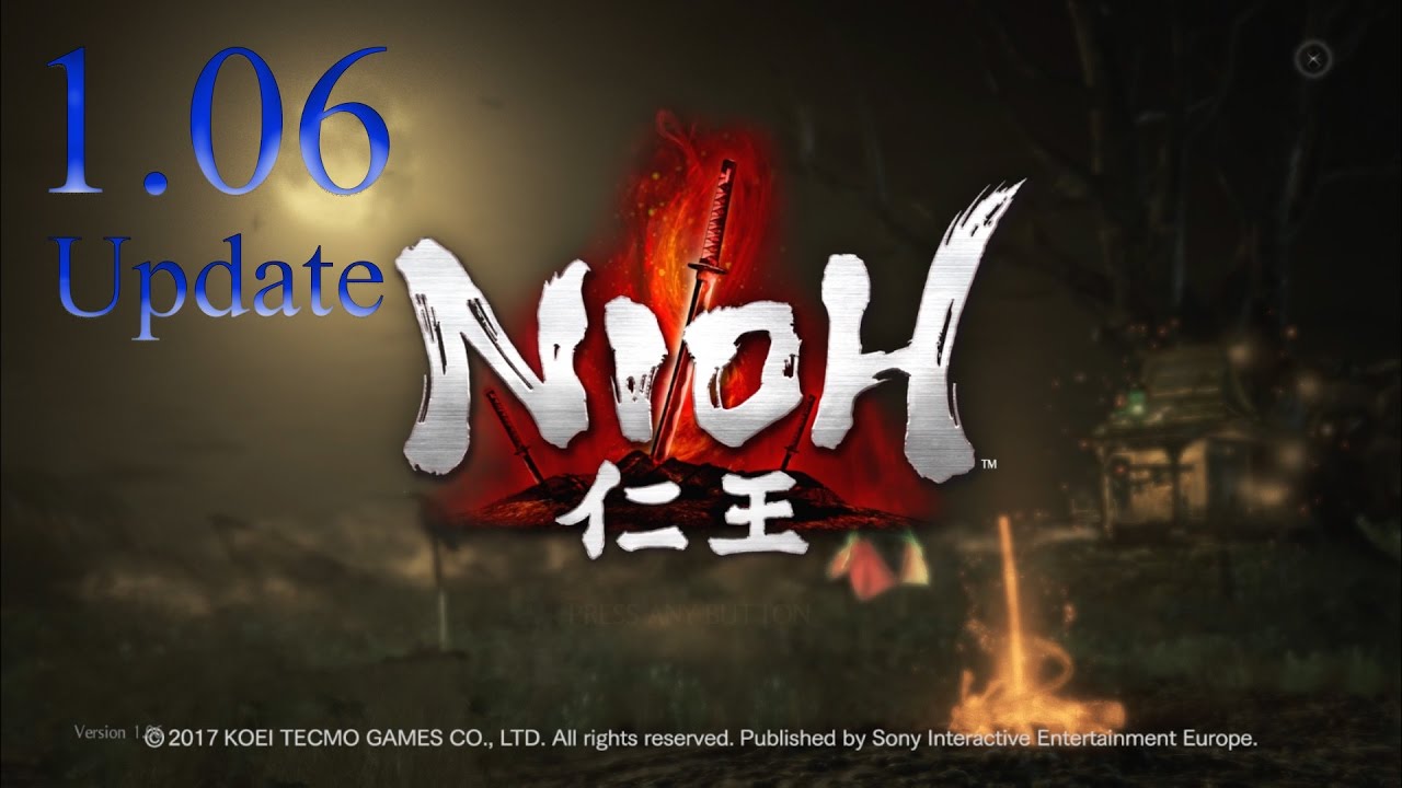 Nioh 1.06 Update new 7 sub Mission نوه تحديث سبع مهمات جديده