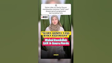 Qonita Zayyan — Isyfa’ Lana (Sholawat Terbaru) | Lirik & Suara Merdu #sholawat #cover