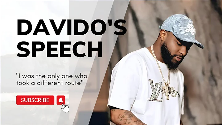 Afro Beat Star Artist Davido gave an inspirational Speech at The Life After School Summit #davido