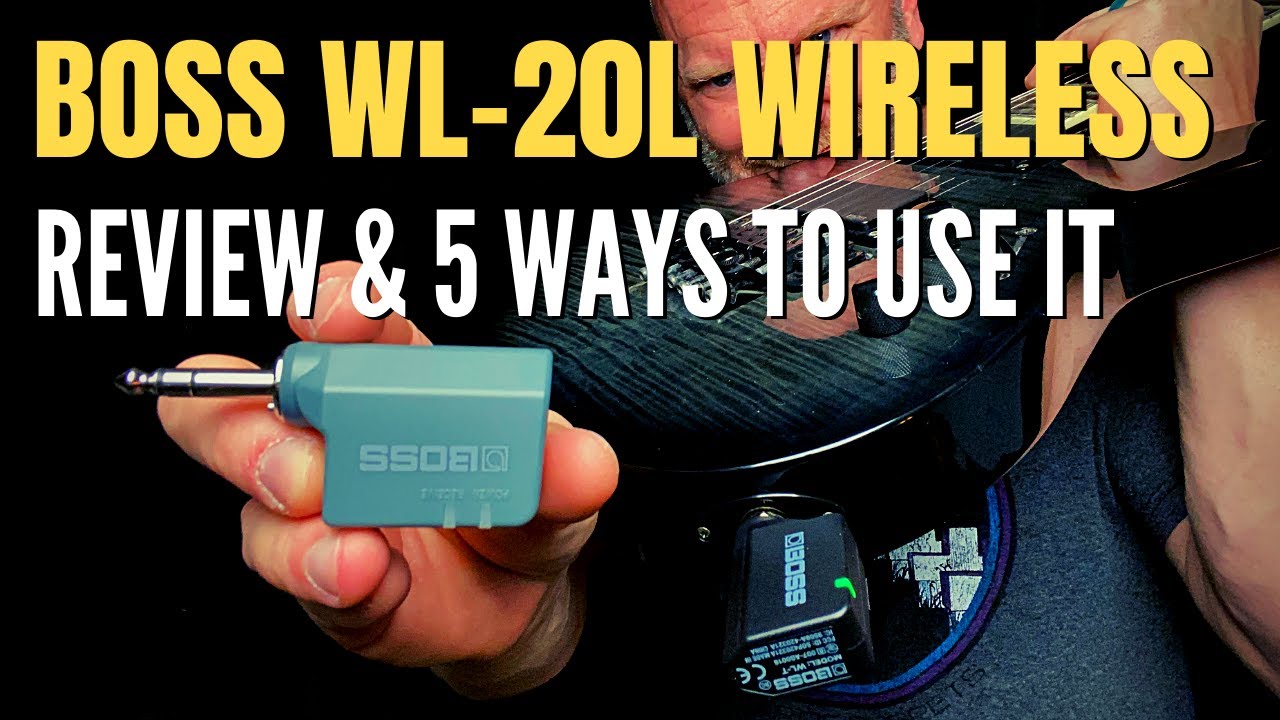 Nat sted Transplant Underholde BOSS WL-20L Wireless Review and 5 Ways to Use it for Guitar - YouTube