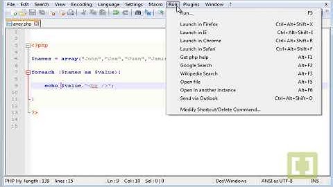 [PHP & MySQL] 13/45 Access Array with Foreach