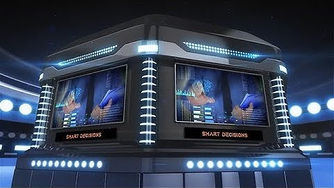 Create a 3D High-Tech Screens Display Video - MakeWebVideo.com