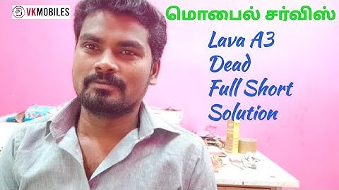 Lava a3 full short remove || lava dead solution