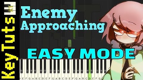Learn to Play Enemy Approaching from Undertale - Easy Mode
