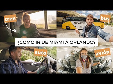 Vídeo: Como ir de Orlando a Miami