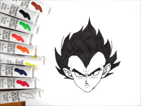 ドラゴンボール超 べジータの描き方 How To Draw Dragon Ball 그림 Youtube