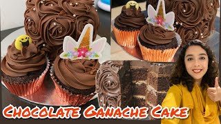 LIVE BAKING &amp GUP SHUP  Baking MOIST CHOCOLATE CAKE WITH SMOOTH HOMEMADE CHOCOLATE GANACHE 