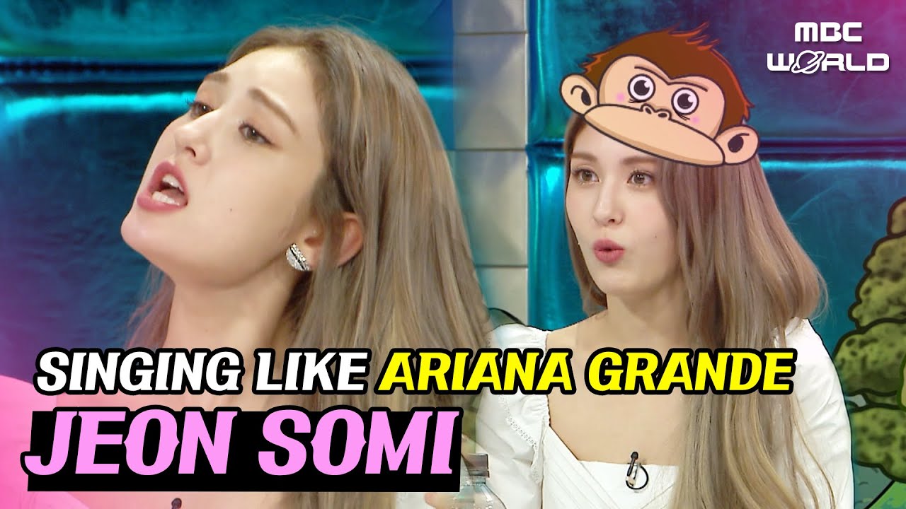 [C.C.] 💕JEON SOMI🖤 singing BLACKPINK's song in Radiostar 