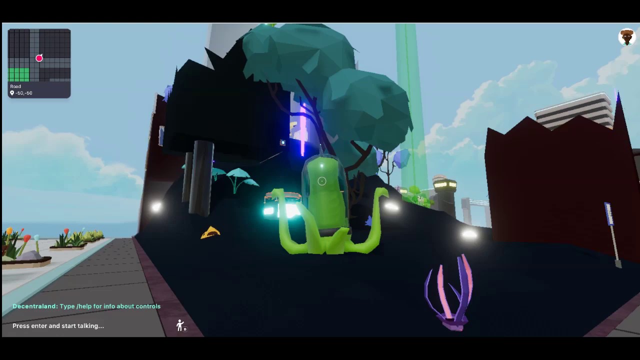 Decentraland Treasure Hunt Back To The Past