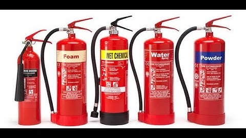 Simple Way to understand Fire Extinguisher Types and uses. #fire #firesafety #fireextinguisher