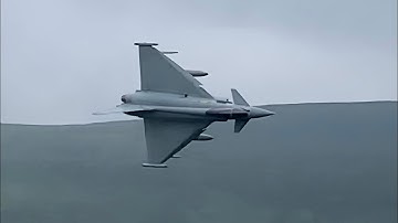 WOKKA WOKKA ROYAL AIR FORCE TYPHOON & THE USAF 48th FIGHTER WING F15E STRIKE EAGLE @ THE MACH LOOP🤙
