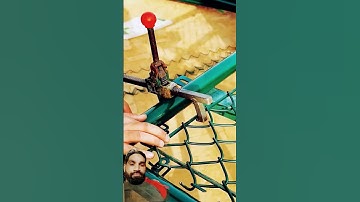 Fence network assembly process - good tools to improve work efficiency #ringfence