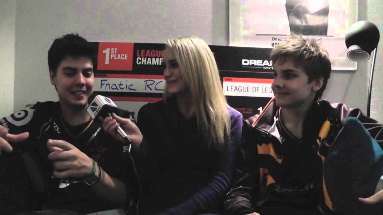 Seltzer Interviews Fnatic xPeke and Cyanide After They Win DreamHack :  r/leagueoflegends, image size:1280x720