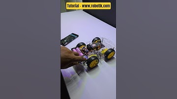 ESP32 Web Controlled Robot Car #esp32 #arduino #rccar