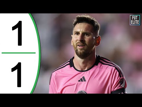 Inter Miami vs Newell's Old Boys 1-1 Highlights | Lionel Messi back to USA
