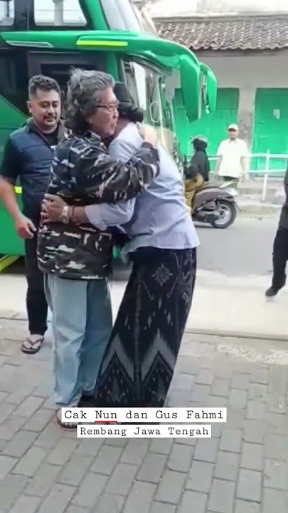 Cak Nun Tiba Di Rembang Jawa Tengah