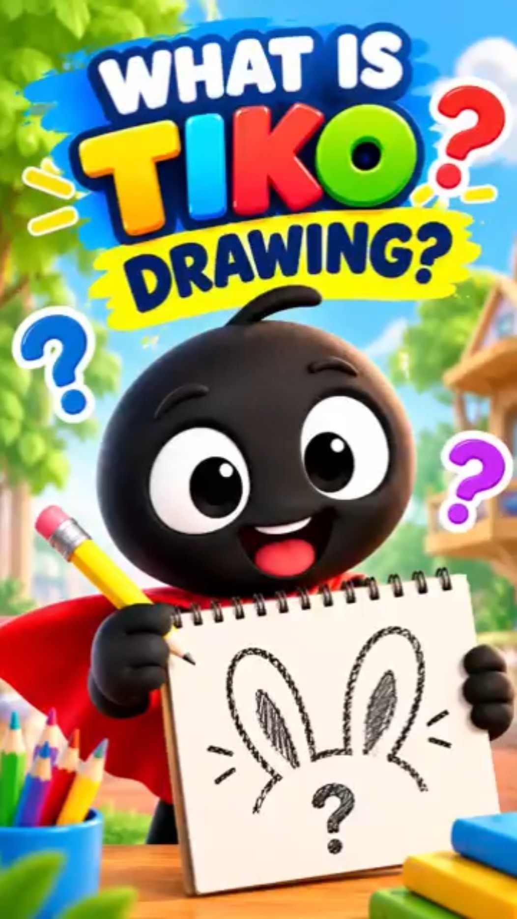 ❀ティコ❀さん 🎨✏️ Can YOU guess what Tiko is drawing? 👀 - YouTube