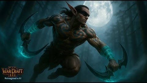 I Created Warcraft 3: Night Elves In Real Life using AI