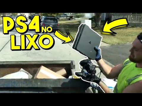 PS4 NO LIXO DOS ESTADOS UNIDOS