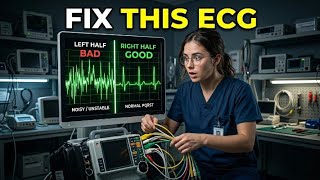 Why Your ECG Looks Wrong (Fix It Like a Biomedical Engineer)π§°#troubleshooting#bme#trouble#viral