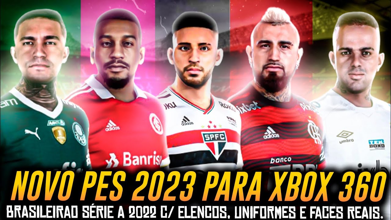 PES 2023 / 2024 Futebol - Jogo Para Xbox 360 LT 3.0