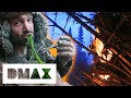 Ed Manages To Thrive In Norway Despite Setting His Shelter On Fire | Marooned With Ed Stafford