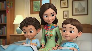 The Moon Train | Calm Bedtime Story for Kids ft. Wadaan & Shamaal 🌙🚂”