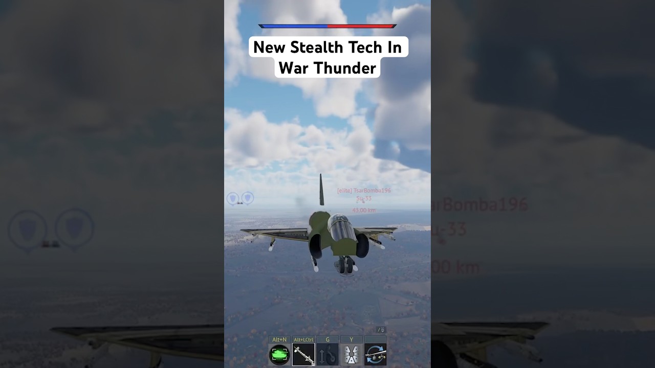 New Stealth Tech in War Thunder 