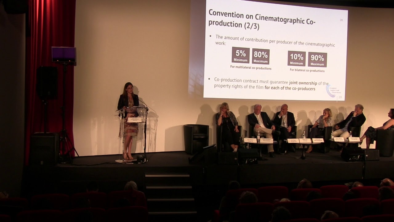 Maja Cappello - legal analysis of cinema coproductions - Cannes 2018