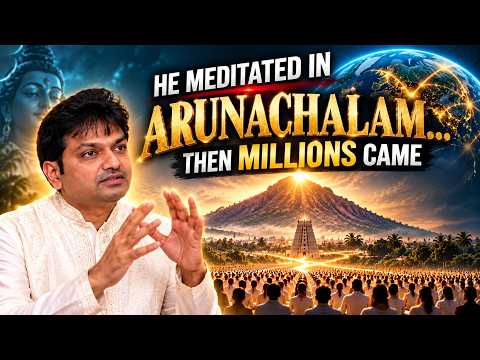 He Meditated🧘🏻‍♂️ in ARUNACHALAM… Then MILLIONS Came 😳🔥| Dr. Hari Krishna