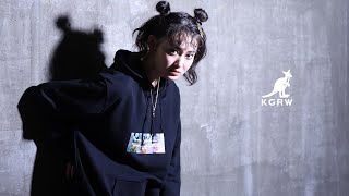 吉本実憂×KANGOL REWARD コラボプルオーバーパーカー