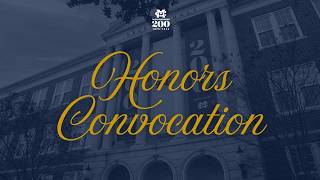 Honors Convocation 2026
