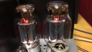 TANGO 真空管アンプ 自作品 オーディオ試聴動画 TANGOトランス使用 UY-807 自作 真空管アンプ JBL