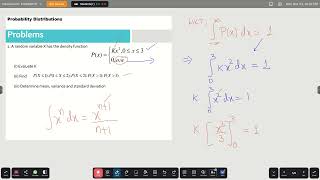 Continuous probability distribution