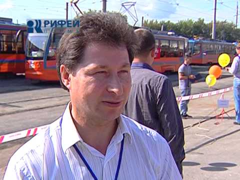 сюжет Конкурс мастерства водителей трамваев 15 08 13