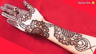 Beautiful & new stylish mehndi design | simple mehndi designs | bridal mehndi designs | #mehndi