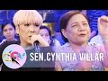 The reason why Sen. Cynthia doesn't use phones | GGV