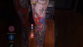 Cartoon Leg Sleeve Progression