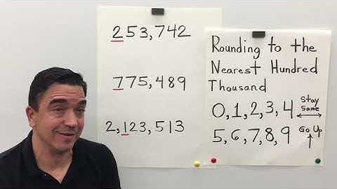 Rounding to the Nearest Hundred Thousand / My Growing Brain