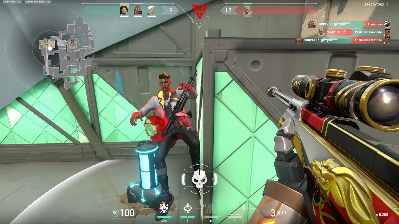 Valorant - 3 Piece Clutch w/ Breach Ult