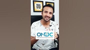 ONDC Open Network for Digital Commerce | Ecommerce Business | #shorts
