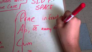 Sid P. Space (Prepositions with ABLATIVE case)