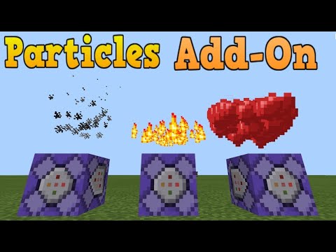 Minecraft: New Particle Commands In Minecraft Bedrock Edition(PS4/XBOX Edition)